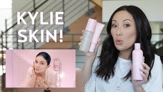 KYLIE SKIN: First Impressions and Reaction Video | #SKINCARE