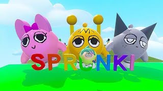 蛋仔派对： sprunki 蛋仔版，太可爱了，布莱克获得冠军！