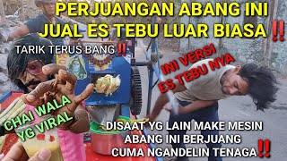 CUMA DISINI PENJUAL ES TEBU YG SEPERTI INI‼️MIRIP TUKANG CHAI YG VIRAL,INI VERSI ES TEBU NYA⁉️MANUAL