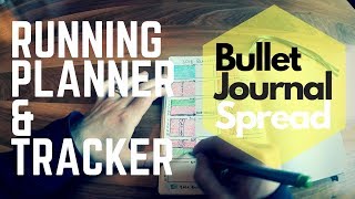 BULLET JOURNAL SPREAD | Plan and track your running