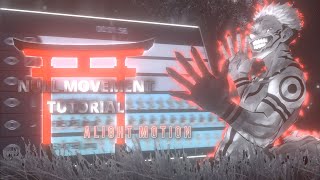 3D NULL TUTORIAL || NULL TRANSITION ALIGHT MOTION PRESET #mangaedit
