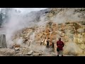 sulfur vents of valencia negros oriental from mt talinit