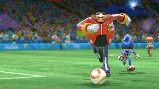 Football -Team Dr Eggman vs Team Metal Sonic(CPU)- Mario and Sonic at The Rio 2016 Olympic Game
