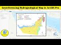 Georeferencing Hydrogeological Map in ArcGIS Pro