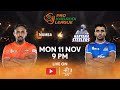 Pro Kabaddi League 11 | FULL MATCH LIVE in TAMIL | U Mumba vs Haryana Steelers | 11 NOV, 9:00 PM