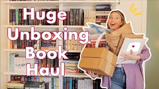 HUGE UNBOXING BOOK HAUL!!