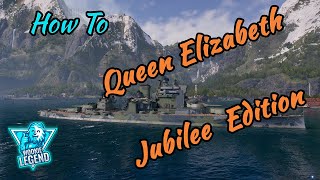 World of Warships | How to for Beginners British Queens Jubilee Tier 6 BB | Wookie Legend