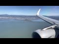 American Airbus A321 BEAUTIFUL YAY AREA Landing San Francisco Intl. (KSFO)