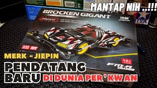 REVIEW TAMIYA KW TERBARU MERK JIEPIN MINI 4WD - KIT BROCKEN GIGANT - FMA