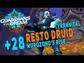 10.2.6 Resto Druid M+ Gameplay | +28 Dawn of the Infinite: Murozond's Rise (Tyrannical)