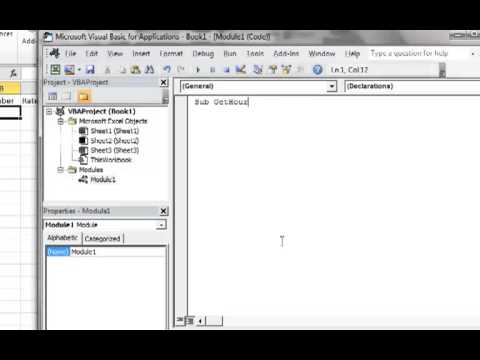 Excel 2010 VBA Tutorial 6: Creating User Input Message Box Excel 2010 VBA Tutorial 6: Creating User Input Message Box