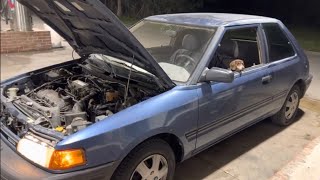 1991 Mazda 323 new project / daily commute