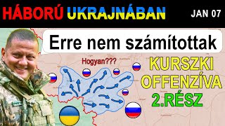 Jan. 07: UKRÁN TÁMADÁS KURSZKBAN. A második felvonás