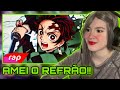 REAGINDO ao RAP DO TANJIRO - FILHO DO SOL | 7 MINUTOZ (7MZ) | CK Animes