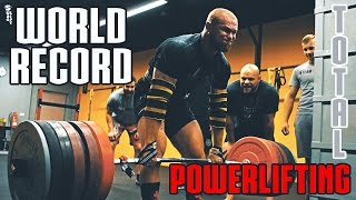 POWERLIFTING TOTAL in 60 seconds / World Record - Jiří Tkadlčík