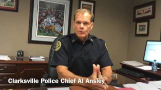 Clarksville crime rate falls for third year