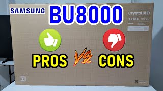Samsung BU8000: Pros y Contras / Smart TV 4K Crystal