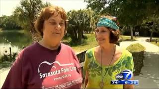 2015 Sarasota Folk Festival Linda Carson Promo as covered by WWSB ABC Ch 7