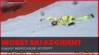 Worst Skiing Accident Recorded - The Death of Gernot Reinstadler