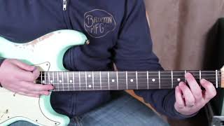 3 Simple Blues Guitar chords