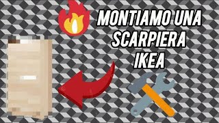 Montiamo una SCARPIERA Ikea per il nostro videomaker! (Time lapse incredibile)