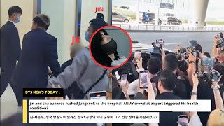 ARMY accidentally hurt Jungkook? This airport incident angered Jin \u0026 Cha Eun Woo!