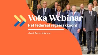 Voka Webinar - Het Federaal Regeerakkoord