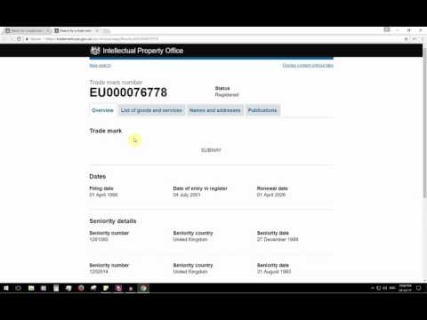 Quick guide to registering a UK Trademark Quick guide to registering a UK Trademark