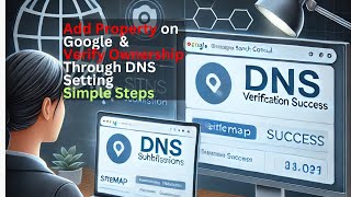 How To Add Property On Search Console | Verify Domain Ownership Via DNS Record For Sitemap Submit