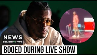 DC Young Fly Booed During Live Show For 