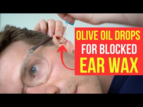 What does putting oil in your ear do?