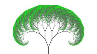 Generative Art-Growing Fractal Tree