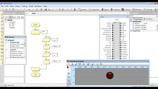 Flowcode Tutorials #1: PIC16F877A Based Single LED Blinking