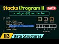 Stacks (Program 1) – Part 2