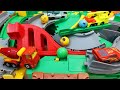 Satisfying Marble Run Building Tracks ASMR Bridge, Cars and Marbles #2