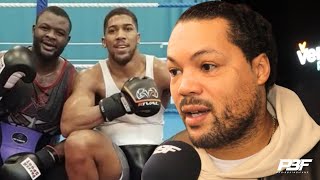 JOE JOYCE SPARRED ANTHONY JOSHUA AND MARTIN BAKOLE, BREAKS IT DOWN, TALKS DILLIAN WHYTE