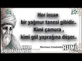 celaleddİn rumİ ey balcİk dÜnya