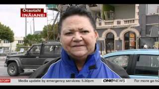 We discuss quake with local Maori leader Tihi Puanaki