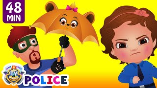ChuChu TV Police Save The Umbrella Friends of the Kids from Bad Guys | ChuChu TV Surprise Eggs Toys