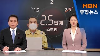 정부, 모레 0시부터 수도권 2.5단계…정 총리 \