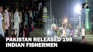 Pak authorities release 198 Indian fishermen arrested for illegally crossing International Border