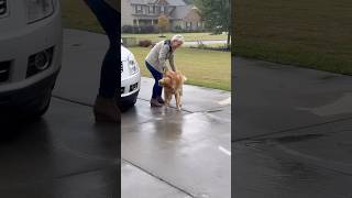 Teddy spent the day with grandma!