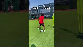 Skill and finish challenge‼️ #football #soccer #skills
