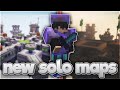 MINECRAFT ORBIT & SIEGE HYPIXEL SOLO / DOUBLES BEDWARS MAP REVIEW (GOOD OR BAD?)