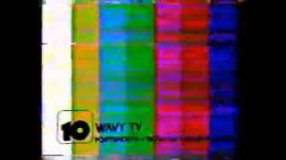 WAVY Test Pattern 1984