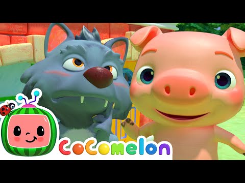 The Song of the Three Little Pigs CoComelon Animal Time Classic Nursery Rhymes for Kids