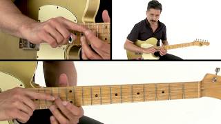 🎸 Texas Blues Guitar Lesson - Shuffle in A Licks - Corey Congilio