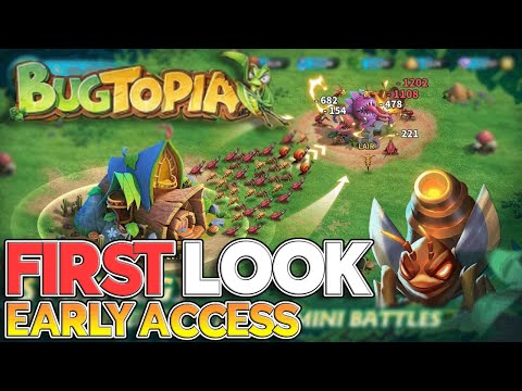 Early access to BUGTOPIA SURVIVAL! FIRST LOOK at Android gameplay!