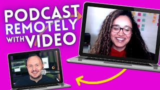How to Record a Video Podcast Remotely // Riverside.fm // Remote Video Recording Software