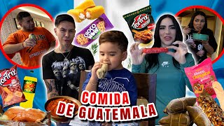 Probando comida y dulces de Guatemala 🇬🇹 🥺 Jukilop | Juan de Dios Pantoja